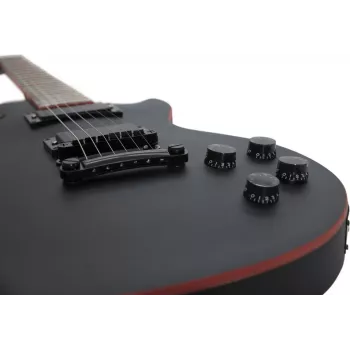 DIMAVERY LP-800 elektrische gitaar, matzwart 26219400
