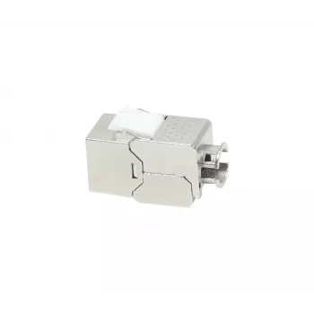SYNERGY21 S216378V3 CAT8.1 RJ45 keystone-module, slim-line kort, GHMT-gecertificeerd, wit