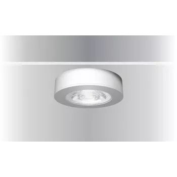 SYNERGY21 Helios LED-inbouwspot wit rond met opbouwbehuizing 7W 600lm 3000K S21-LED-ME007