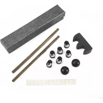 DIMAVERY TD-12 stalen tongtrommel, 12 noten, C-majeur pentatonisch, zilver 26058335