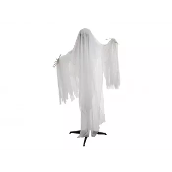 EUROPALMS Halloween geanimeerde spookfiguur Kari, geluidsactief, 170cm 83316178