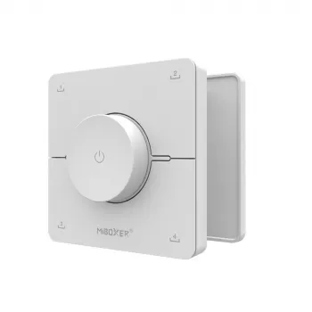 Miboxer K0 2,4GHz Dual White CCT LED-afstandsbediening met draaiknop, 4 scènes, wit