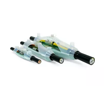 HellermannTyton HelaCon Easy push-in draadverbinder 3-polig groen 0,5-2,5mm² 450V 24A 435-12061