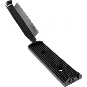HellermannTyton FKH80 schroefbevestiging voor kabelbinders, zwart PA66, 25mm x 56,5mm, 100 stuks 151-16800