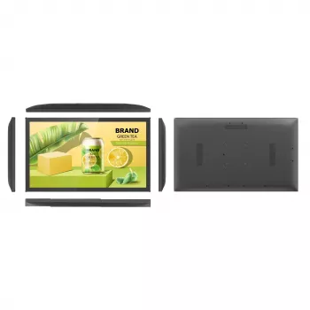 ALLNET TouchMon-240 24 inch Full HD IPS touch-monitor met HDMI, USB-C, Mini HDMI, USB-hub