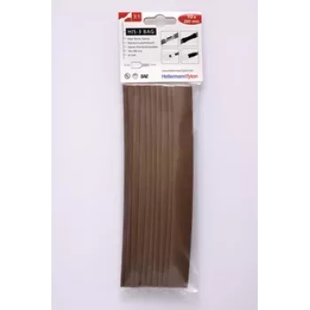 HELLERMANNTYTON warmtekrimpkous-set HIS-3, 3:1 krimpverhouding, verschillende kleuren, 100 stuks, 200 mm lengte 308-31214