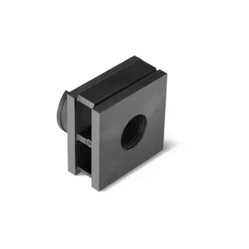 HellermannTyton VP-L 18-19 enkelplaatstule, halogeenvrij TPE, zwart, 1 stuks 440-00026