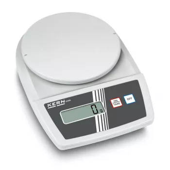 KERN EMB 5.2K1 briefweegschaal, 5,2 kg capaciteit, 1 g afleesbaarheid, net-/batterijvoeding