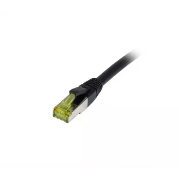 Synergy21 CAT6A S/FTP outdoor patchkabel RJ45, 20 m, zwart, UV-/waterbestendig, AWG26, 500 MHz