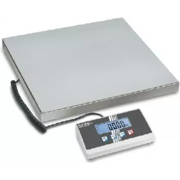KERN EOB 150K50 platformweegschaal 150 kg capaciteit, 50 g afleesbaarheid, LCD-display, net-/batterijvoeding