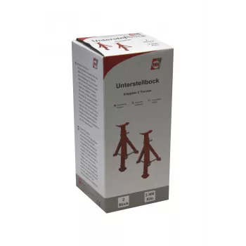IWH opvouwbare assteun 2 ton, werkhoogte 27,5 - 36,5 cm 10899