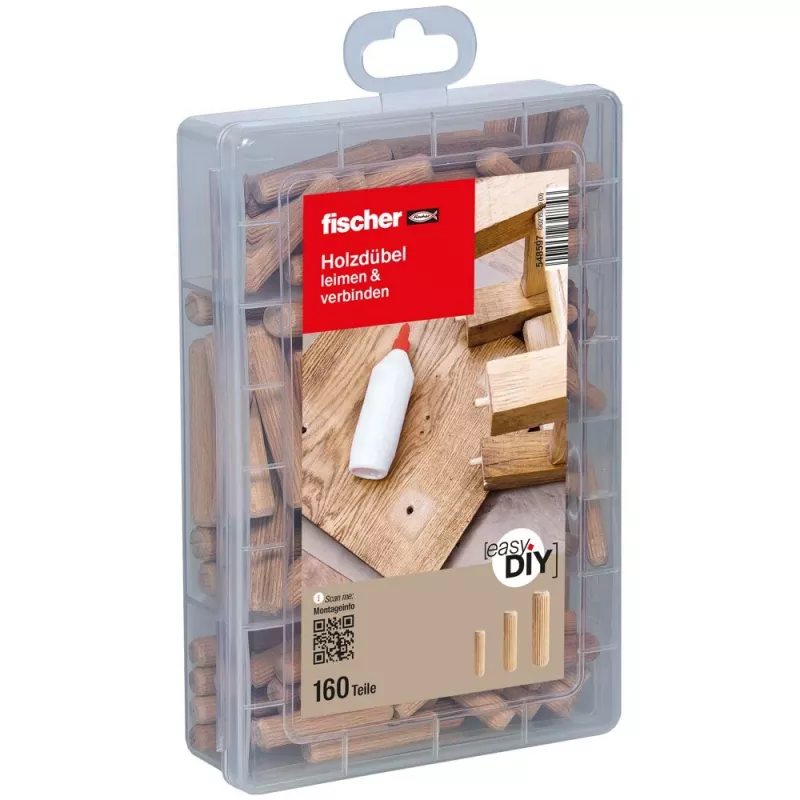 Fischer 548597 Houten pluggenset, 1 set