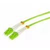 Tecline HD OM5 LC duplex naar LC duplex multimode glasvezel patchkabel, 50/125 µm, limoengroen, 10 m 796LL10