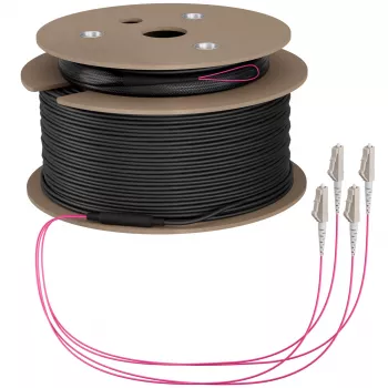EFB Elektronik trunk-kabel U-DQ ZN BH OM4 4G 1x4 LC-LC 180m Dca LSZH O8303S180OM4