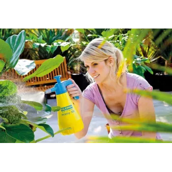 GLORIA Hobby 100 handdrukspuit 1,3 L blauw geel kunststof messing/kunststof 3 bar 000015.0000