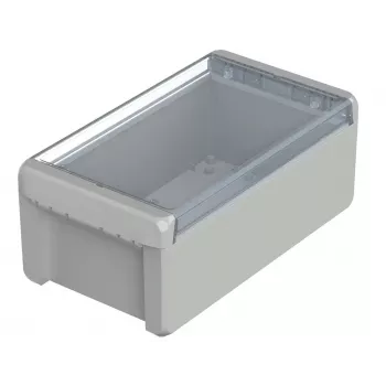 BOPLA EUROMAS II wandbehuizing, polycarbonaat, lichtgrijs (RAL 7035), 231 x 125 x 90 mm, IP65, IK07 96025235