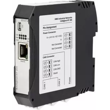 Ixxat CAN-Ethernet/IP gateway, RJ45, 9-36 V DC, DIN-rail 1.01.0332.20000