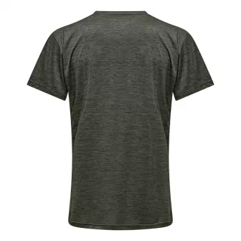 Salewa Puez Melange Dry korte mouwen T-shirt Dark Olive Melange M