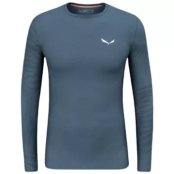 Salewa Cristallo Warm AMR Lange mouwen thermisch ondergoed - Dark Denim, L