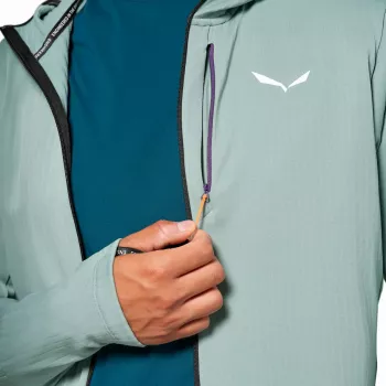 Salewa Pedroc PL 3 HD Jacket heren fleecejas - Willow, XL