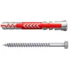Fischer DuoPower 10 x 80 S K NV universele plug met schroef, 1 set (543797)