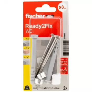 Fischer montageset Ready2Fix WC (553883)