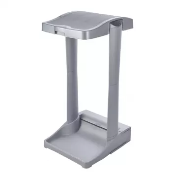 KEEEPER afvalbak-systeem Ole 35x40x75cm licht zilver