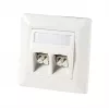 EFB ET-25085FO glasvezel-raamset voor 2x E2000, SC simplex, LC duplex, RAL 9010