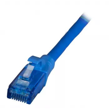 EFB-Elektronik RJ45 patchkabel Cat.6A U/UTP LSZH Premium 500MHz blauw 15m K8109BL.15