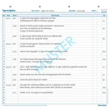 BOI dagelijkse gebeurtenissen (A+S) formulieren, A4, 50 blad 9206-00328