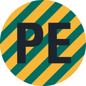 HEIN 172023 PE-aderlabel, PET, zelfklevend, geel/groen, 4 x 12 mm, 1000 etiketten per rol