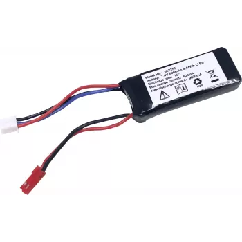 Reely 7,4 V 600 mAh 2S LiPo stick-accupack met BEC-stekker (15C) 1614803