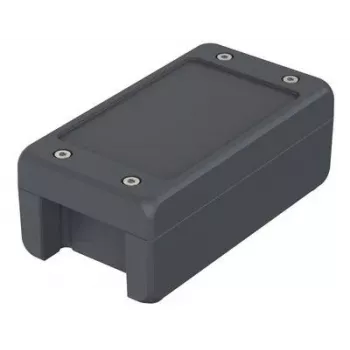 Bopla BA-S 140806 F Bocube aluminium behuizing, aluminium, grafietgrijs (RAL 7024), 159 x 86 x 60 mm, IP66/IP67 00163124