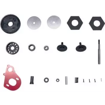 Reely RE-5546595 motorhouderplaat en transmissie-assemblage