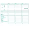 BOI valanalyse-/protocolformulieren, 50 blad (9206-00389)