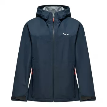 Salewa Puez Aqua 4 PTX 2.5L jas dames - Navy Blazer - 36 (S)