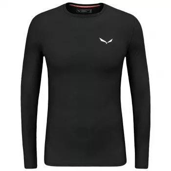 Salewa Cristallo Warm heren thermo-shirt - zwart