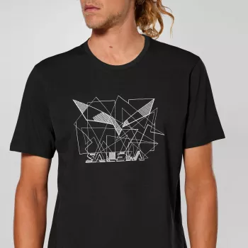 Salewa Eagle Geometric T-shirt, maat S