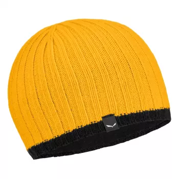Salewa Ortles wollen muts - goud