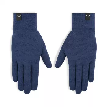 Salewa Cristallo Liner wollen handschoenen, kleur Crevasse