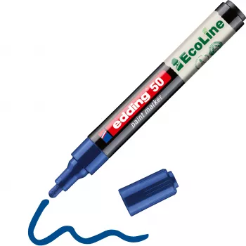 Edding 50 EcoLine lakmarker blauw 2-3 mm 4-50-003