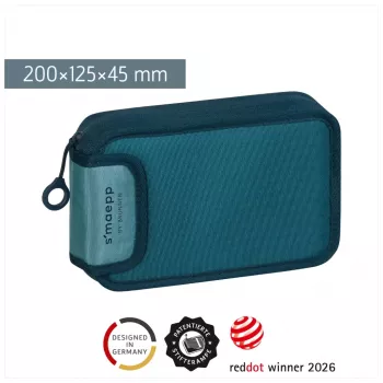 BRUNNEN s'maepp Colour Code Denim gevulde etui, 17-delig, 20 x 4,5 cm 104942039