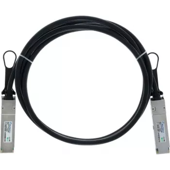 BLUELAN NJAAKK-0002-BL 400G QSFP112 Direct Attach koperkabel, 2 m, passief, 26 AWG, Infiniband & Ethernet