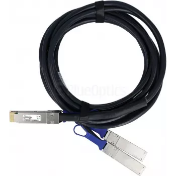 BlueLAN P08242-001 compatibele 200G QSFP56 naar 2x100G QSFP56 InfiniBand HDR DAC breakout-kabel, 1m, passief, 26 AWG P08242-001-BL