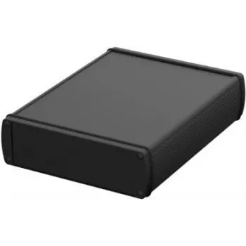 Bopla ABPH 1600-0200 ALUBOS_SET 84166200.HMT1 universele behuizing 169 x 200 x 52 mm aluminium zwart RAL 9005