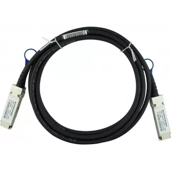 BLUELAN compatibele Mellanox MCP1650-V003E26 QSFP56 Direct Attach kabel, 200GBASE-CR4, InfiniBand, 30AWG, 3 meter (MCP1650-V003E26-BL)