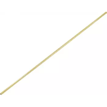 Reely messing buis 2 mm buitendiameter, 1,4 mm binnendiameter, 500 mm lengte, 0,3 mm wanddikte, 1 stuk