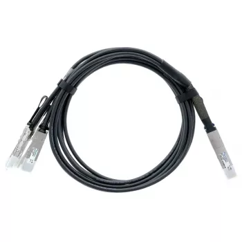 BlueLAN 400G QSFP-DD naar 4x 100G QSFP56 Direct Attach breakout-kabel, 2m, passief, AWG26, Arista-compatibel (CAB-D-4Q-400G-2M-BL)