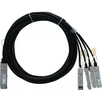 BlueLAN 2m 40G QSFP naar 4x 10G SFP+ passieve Direct Attach breakout-kabel, Centec-compatibel (CAB-Q-S-2M-CT-BL)