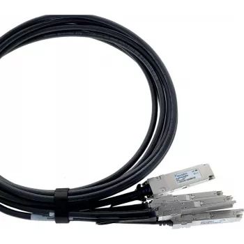 BlueLAN MCP7F60-W002R26-BL NVIDIA-compatibele 400G QSFP-DD naar 4x QSFP56 DAC breakout-kabel 2m AWG26